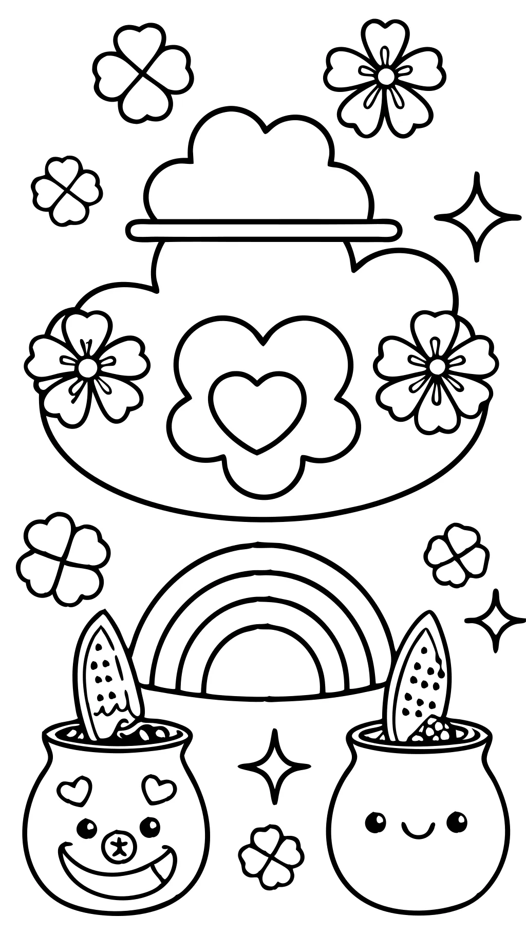 saint patrick coloring pages